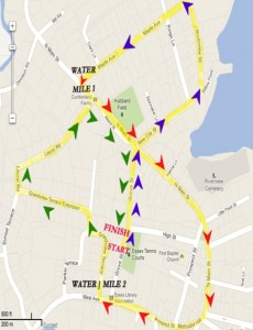 Course map - click to enlarge view.
